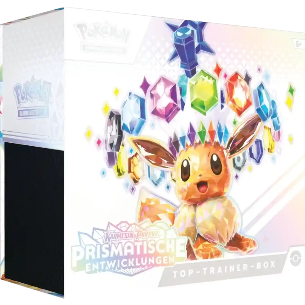 Pokemon Prismatische Entwicklungen - Top Trainer Box