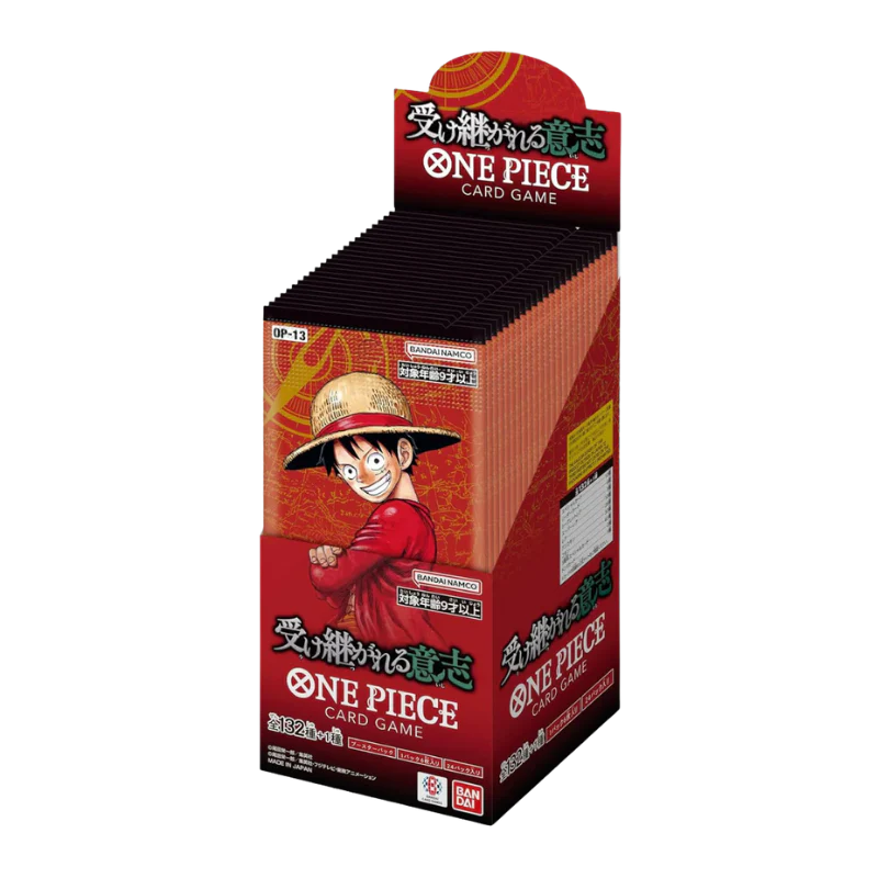 One Piece Card Game - OP13 - Carrying on his Will - Display [JP]