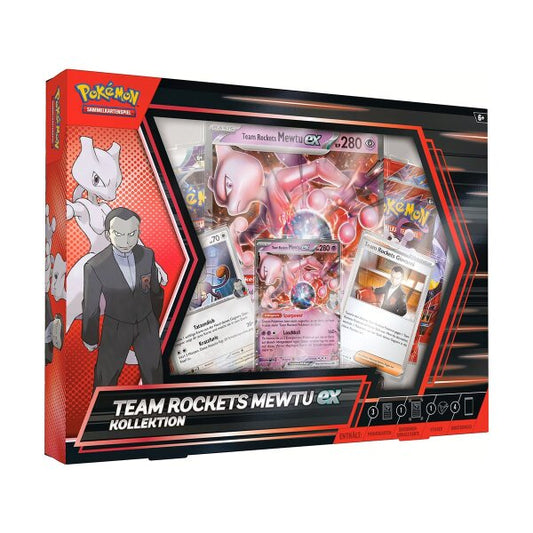 Pokémon Team Rockets Mewtu EX Kollektion (DE)