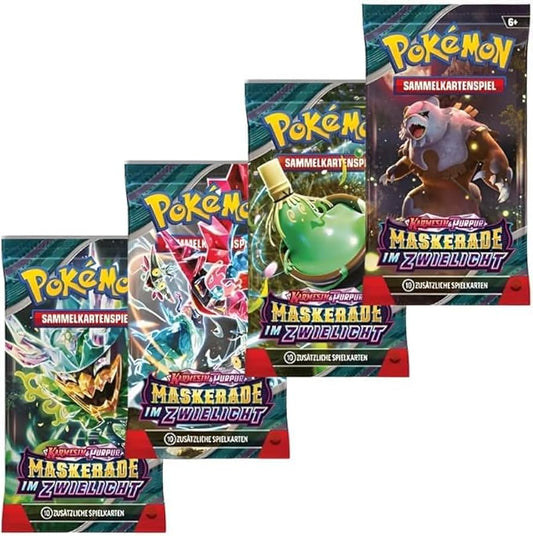 Pokemon Karmesin & Purpur Maskerade im Zwielicht Booster - DE